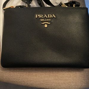 Prada leather handbag